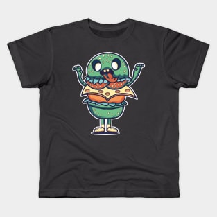 Zombie Burger Kids T-Shirt